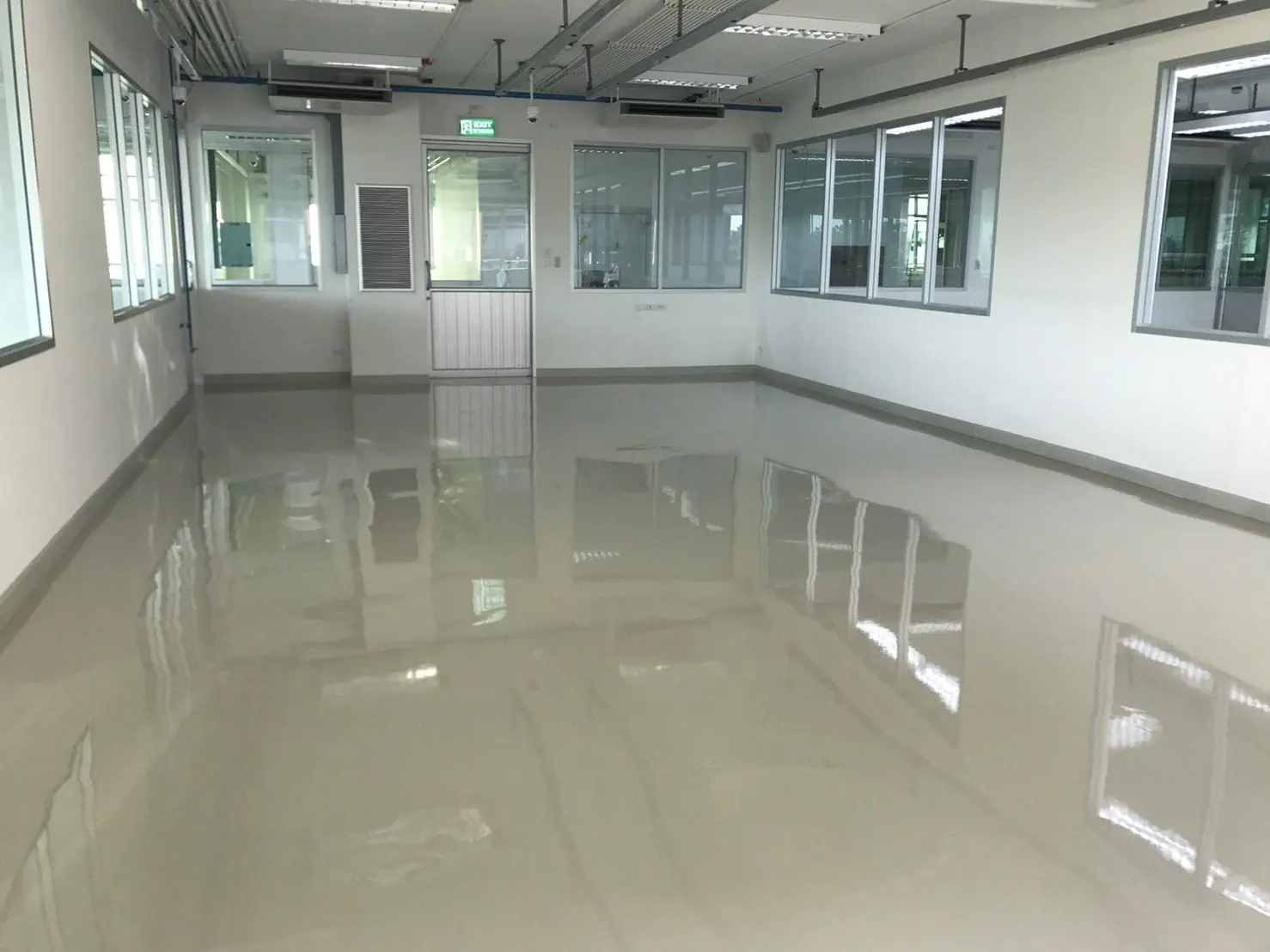 อาคารโรงงาน-ออฟฟิศ คสล. 5 ชั้น + ตกแต่งภายใน